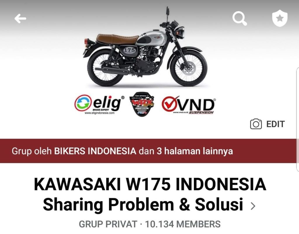 Bikers Indonesia Kawasaki W175