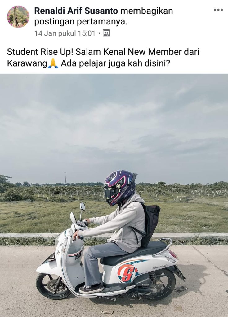 Biker indonesia pelajar grup hli