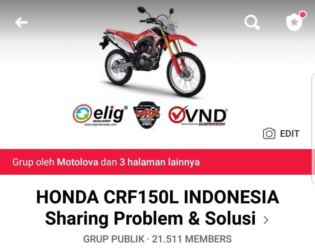Bikers Indonesia Honda CRF150