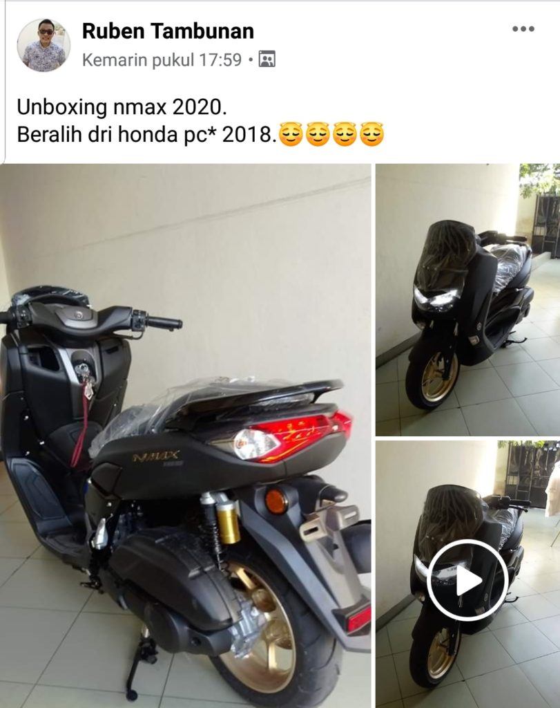 Unboxing new nmax 2020