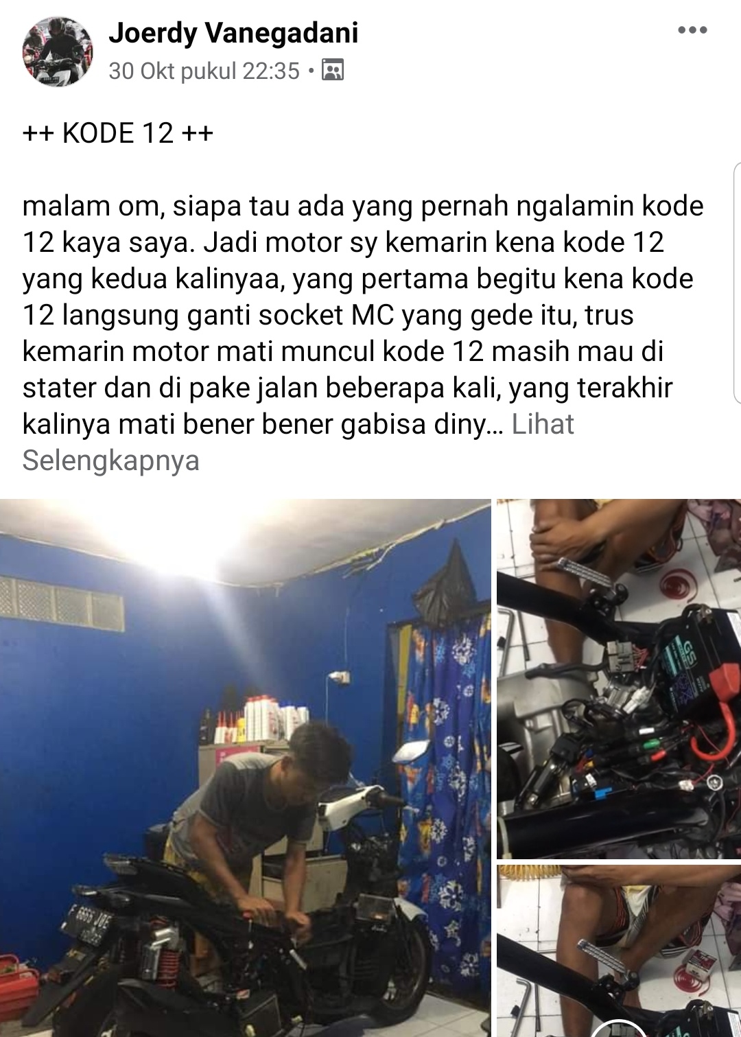 Kode 12 Yamaha Aerox 155 Udah Ganti Spull Koil Tidak Mau Nyala Ternyata Ini Penyebabnya Bikers Indonesia