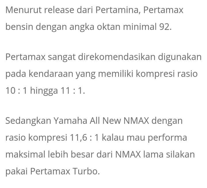 All new yamaha nmax pertamax turbo