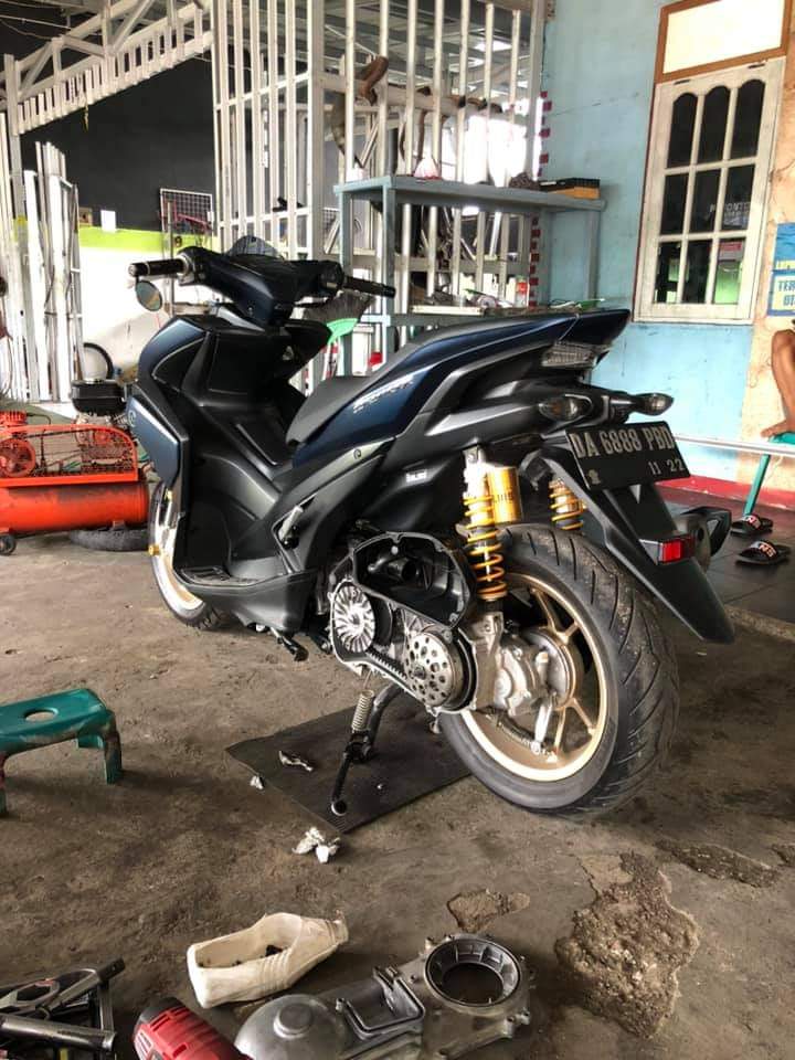 Kampas ganda yamaha aerox