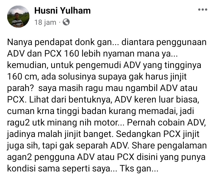 Bingung Beli Honda ADV Atau Honda PCX?