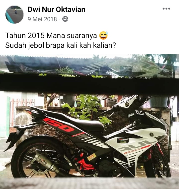 Yamaha MX King 150 Tahun 2015 Jebol Berapakali? 